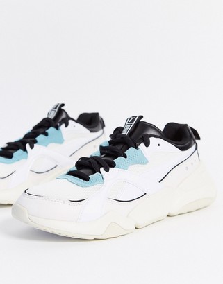 puma stone nova pastel trainers