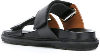 Marni Velcro strap Fussbet sandals
