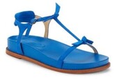 Thumbnail for your product : Alexandre Birman Women's Slim Clarita Suede Platform T-Strap Sandals