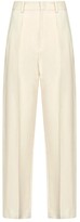 Wide-Leg Tailored Trousers 
