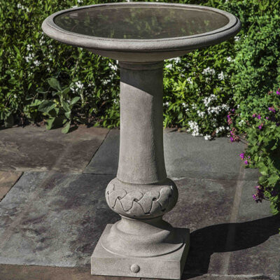 Darby Home Co Aitkin Knot Garden Birdbath