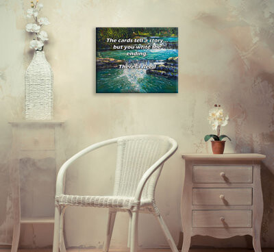 Fleur De Lis Living Gallery Wrapped Canvas By Tabitha McGowan: "Congratulations on your moral bankruptcy, M