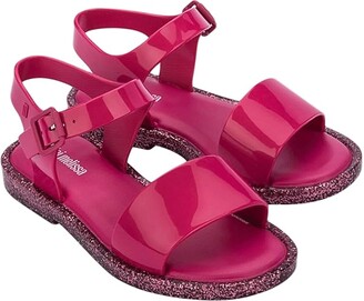 Dreamed by Mel Mini Melissa Mar Sandals Sparkle Glitter Jelly Sandal  inglesefecom