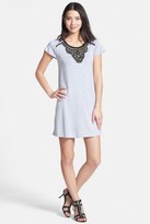 Thumbnail for your product : Kensie Embellished French Terry Shift Dress