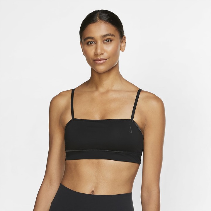 Nike Women's Light-Support Padded Sports Bra Yoga Favorites - ShopStyle