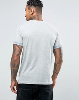 Thumbnail for your product : Bellfield T-Shirt with Printed Pocket and Cuff
