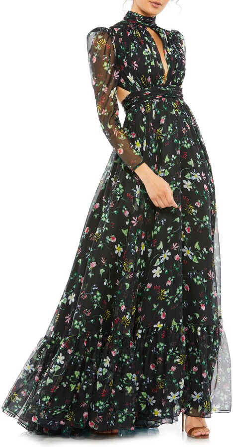 Floral Chiffon Dress Sleeve | Shop the world's largest collection 