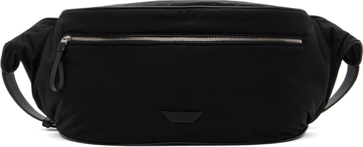 Bottega Veneta Black Zip Pouch