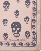Thumbnail for your product : Alexander McQueen Skull Print Silk Chiffon Scarf
