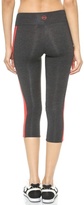 Thumbnail for your product : So Low SOLOW Crop Leggings with Contrast Panels