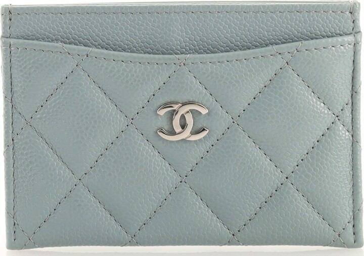 Chanel Classic Card Holder Quilted Caviar - ShopStyle