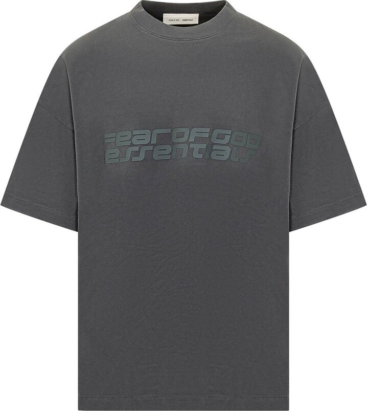 Essentials 90s Logo-Printed Crewneck T-Shirt