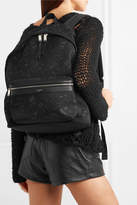 Thumbnail for your product : Saint Laurent City Embroidered Leather-trimmed Canvas Backpack