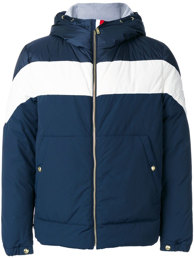 Moncler Hooded Bomber Jacket - ShopStyle Outerwear
