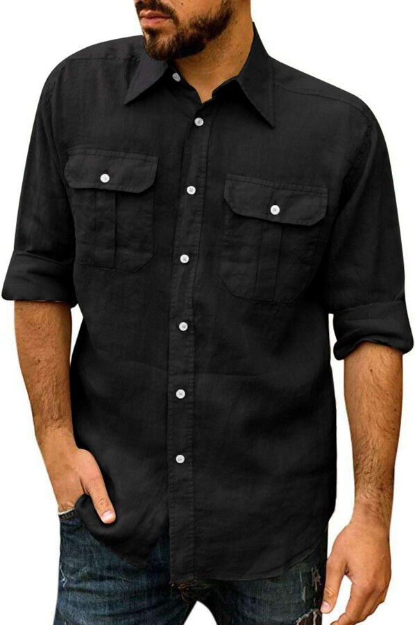 mens shirts with pockets uk
