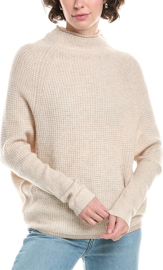 InCashmere Dolman Wool & Cashmere-Blend Sweater