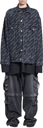 ●送料込●BALENCIAGA●YEAR OF THE TIGER TYPO ジャケット Balenciaga Year Of The Tiger Typo Jacket Large Fit - ShopStyle