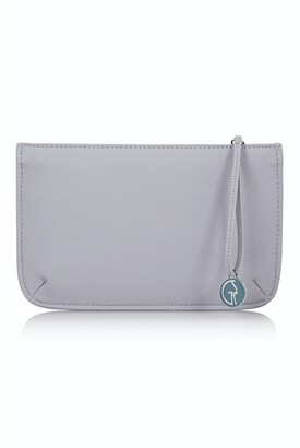 pale grey clutch bag uk