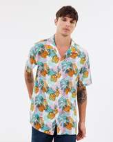 Thumbnail for your product : Del Mar Camp Collar Short Sleeve Shirt