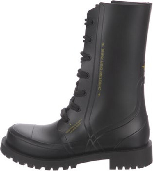 dior camp rubber ankle boot