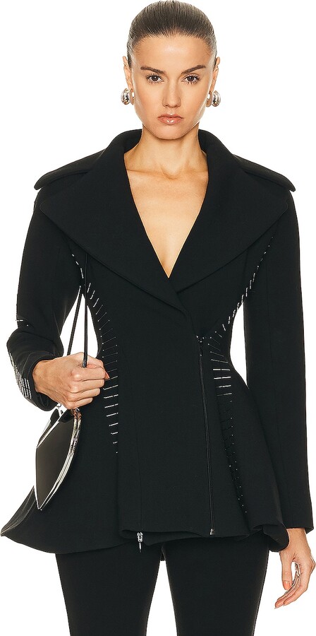 ALAÏA Fitted Jacket in Noir ALAÏA in Black