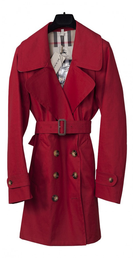 Burberry Red Trench Coat Best Sale, 55% OFF | www.colegiogamarra.com