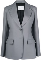 Thumbnail for your product : Jil Sander Single-Breasted Wool Blazer