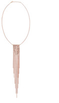Thumbnail for your product : Nakamol Rose Golden Fringe Pendant Necklace