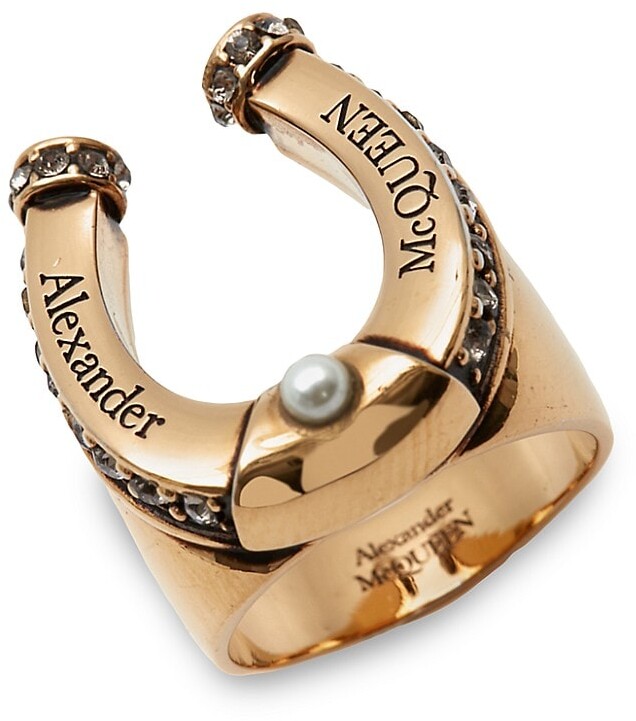 Alexander McQueen Rings | Shop the world's largest collection of 