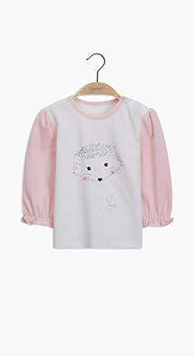 Esprit Baby girl hedgehog t-shirt