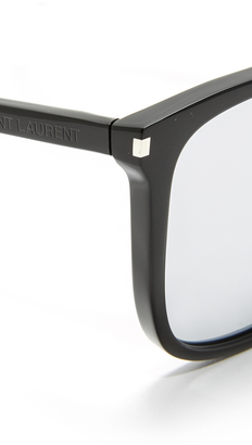 Saint Laurent SL 131 Combi Mirrored Sunglasses