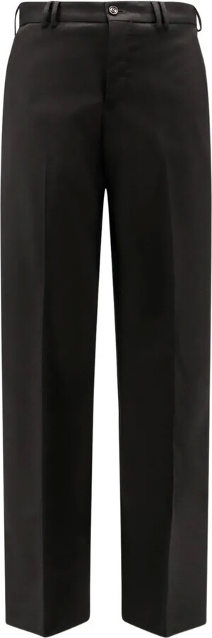 PT Torino Buttoned Straight-Leg Trousers