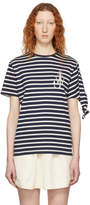 Thumbnail for your product : J.W.Anderson Navy Breton Stripe Knot T-Shirt