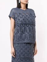 Thumbnail for your product : Coohem Summer crochet knit top