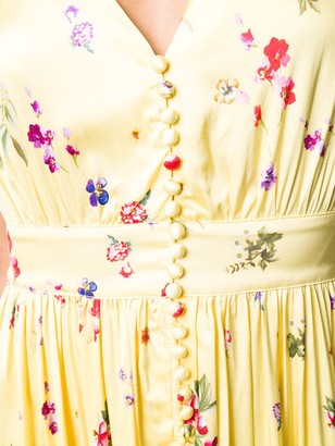 Andamane Cassandra floral-print midi dress