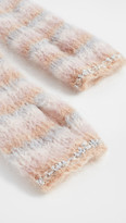 Thumbnail for your product : Rose Carmine Stripe Mittens