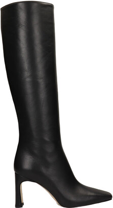 Details about   Women's Boots LIU JO Milano Bonnie 5 Bootie Nappa Leather Black