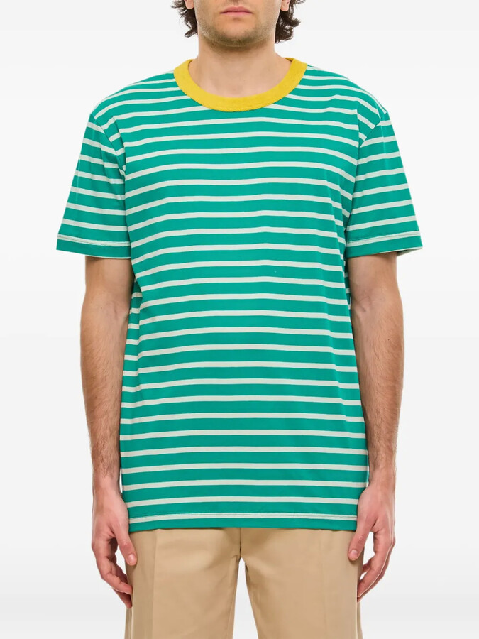 Howlin' striped-print crew-neck T-shirt