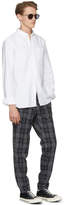 Thumbnail for your product : Tiger of Sweden Navy and Grey Gordon Check Trousers