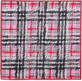 Thumbnail for your product : Burberry scribble check silk square scarf