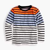 Thumbnail for your product : J.Crew Boys' long-sleeve colorblock striped T-shirt