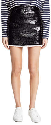 Sonia Rykiel Lacquered Miniskirt