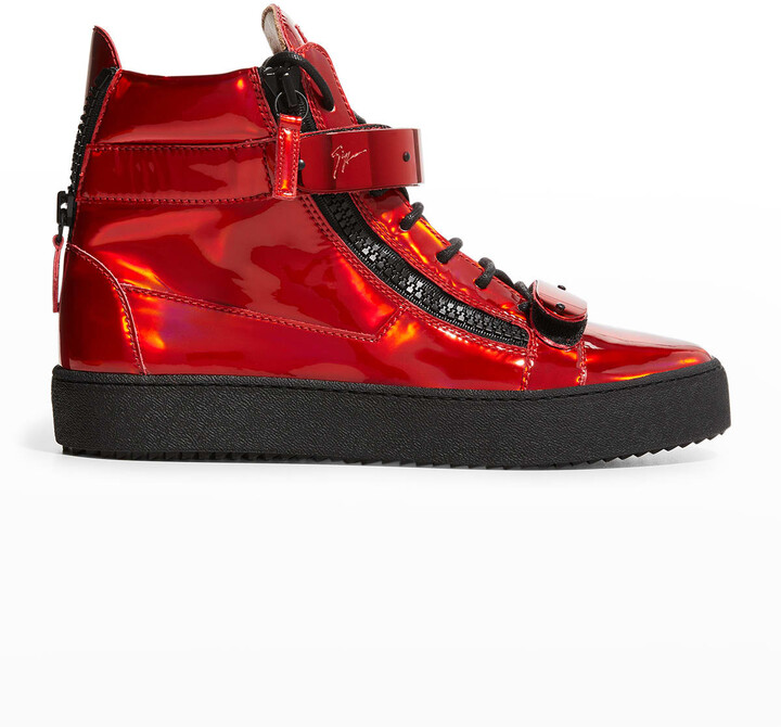 Giuseppe Zanotti Red Men's Sneakers & Athletic Shoes | Shop the 