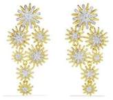 Thumbnail for your product : David Yurman Staburst Cluster Earrings with Diamonds in Gold
