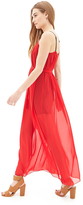 Thumbnail for your product : Forever 21 Pleated Chiffon Maxi Dress