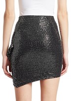 Thumbnail for your product : IRO Lilie Sequin Ruffle Mini Skirt