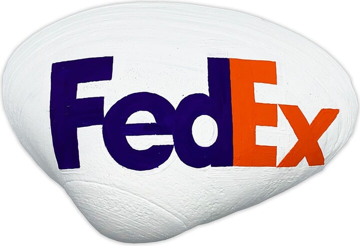 Consumerism AShore by Minnie Muse Fedex Seashell