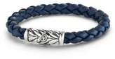 Thumbnail for your product : David Yurman Sterling Silver & Braided Rubber Bracelet