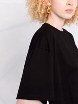 Thumbnail for your product : Vaara round neck cropped T-shirt