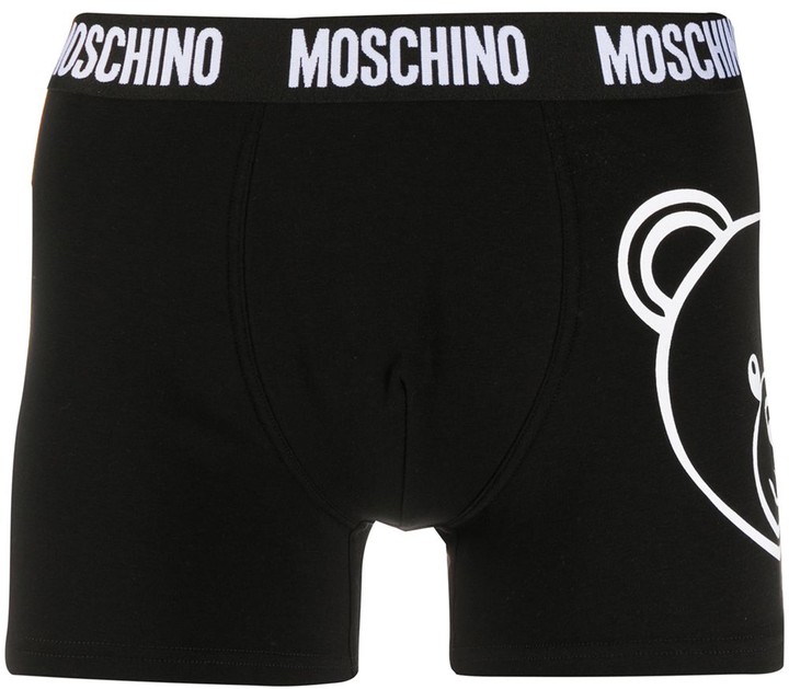 Moschino Teddy Bear Print Boxers - ShopStyle